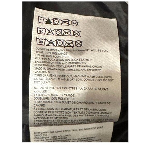 Canada Goose Down-Filled Freestyle Gilet Vest 2836 Coat Jacket Womens Small New - Picture 11 of 14